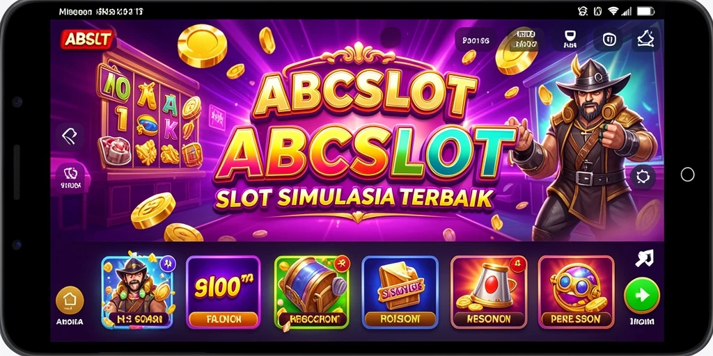 Tampilan gameplay menarik dari ABCSLOT yang penuh warna.