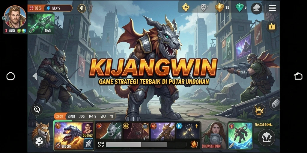 Tampilan gameplay KIJANGWIN yang menarik dan interaktif.