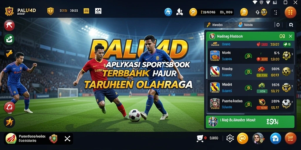 Tampilan screenshot PALU4D yang menampilkan fitur taruhan terbaru.