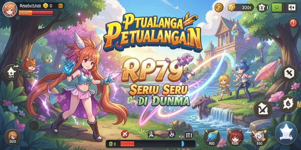 Gameplay seru dengan karakter anime favorit dalam RP79.