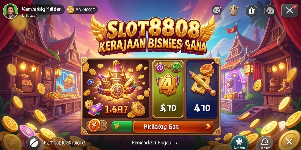 Tampak gameplay menarik dari SLOT8808 yang penuh tantangan.